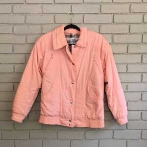 Vintage Pink Bomber Jacket - Be in the Current Seen